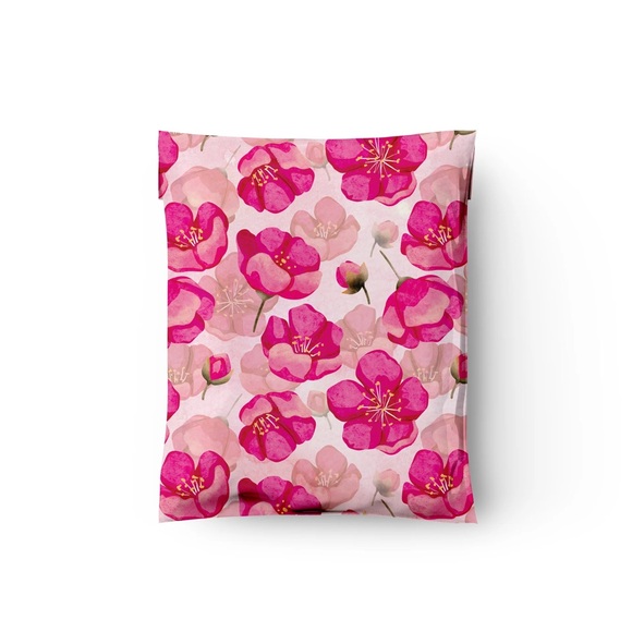 Pink Peonies Poly Mailer’s 10x13 Pack of 25 - Picture 8 of 10